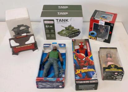 QMX Q-Fig Harley Quinn DC Comics Loot Crate Exclusive 3.5" Vinyl Display Figure, 2016 Superman, GI Joe And More