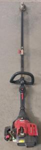 Gas String Trimmer, Straight Shaft, 25cc Engine, Universal Attachment, Pull Start, 17" Cut