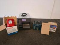 Zebra industrial label printer. Cisco IE-3000-4TC Ethernet Switch + System Sensor Speaker Strobe + Videofied Motion & Keypad Bundle