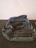 Outcast Gunnison Inflatable Camo And Blue Float Tubes, Mesh Aprons, 300 lb Capacity, 48" Length - 2