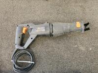 Chicago Electric Reciprocating Saw (Tested), Angle Grinder (Tested), Blue-Point Sander, Strut & Wheels - 5