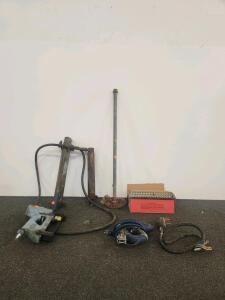Senco Pneumatic Brad Nailer (Unable To Test), BEA Nail Master 2 Electric Brad Nailer (Tested), Senco Nails, And Accessories