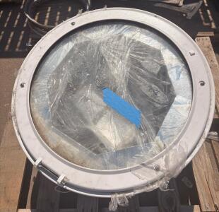 36-42" Round Aluminum Curb-Mount Skylight Dome &ndash; Clear Acrylic, Commercial Roof Application