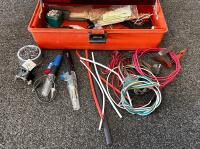 Assorted Electrical & Mechanical Toolbox Kit: Stanley 99E, Solder Tools, Wiring, AN Fittings (3 Cases) - 4