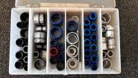 Assorted Electrical & Mechanical Toolbox Kit: Stanley 99E, Solder Tools, Wiring, AN Fittings (3 Cases) - 6