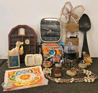 Vintage Collectibles: MagicWriter 16x10x40 CD-RW, Sunbeam Clock, Decor, Curios, Cuisinart