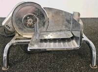 Two Rival 1101E/1 Electric Food Slicers, 6.5" Stainless Steel Blade, 125W Motor, Chrome-Plated Body (Tested, Works) - 2