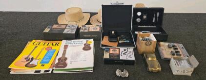 Cigar Humidor Accessory Kit with Hygrometer, Humidifier, Cutter, and More