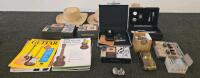 Cigar Humidor Accessory Kit with Hygrometer, Humidifier, Cutter, and More
