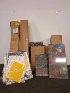 Wall mounted pull up bar, no drill roof rack, 2 Volleyball Spike Trainer Set, Adjustable Height, Metal Poles, Orange Support, B0DBV7CDLQ, pool filter, wall art( roses) jeep floor mats. Gift boxes.