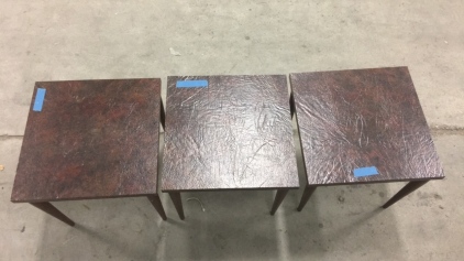 (3) Small End Tables