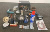 Power & Hand Tool Assortment: Makita 18V Recip, Ridgid Impact, Craftsman Nextec, Air Tools, Wire