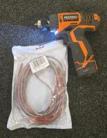 Power & Hand Tool Assortment: Makita 18V Recip, Ridgid Impact, Craftsman Nextec, Air Tools, Wire - 7