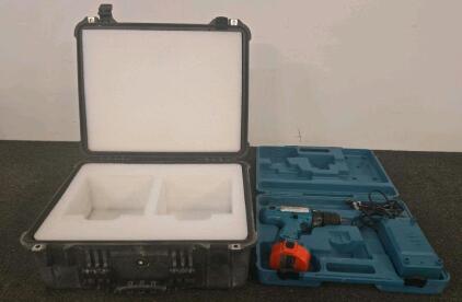 Makita 6222D Cordless Drill/Driver, 9.6V, 3/8" Keyless Chuck, with Charger and Hard Case