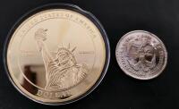John F. Kennedy 35th President Commemorative Proof Medallion & 1985 25th Anniversary Coin Set - 2