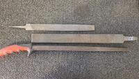 Craftsman Stanley Mixed Hand Tools-Wrenches, Chisels,Hand Files & Rasps, W/ Matco Metal Toolbox, - 9