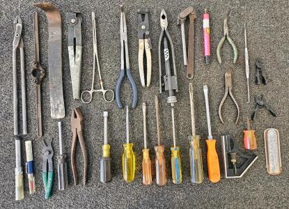 Vintage Hand Tool Lot &ndash; 32+ Pieces, Mixed Brands, Various Types
