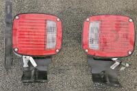 Universal 12V Tail Light Assemblies with Steel Brackets, Set of 6 Pairs - 4