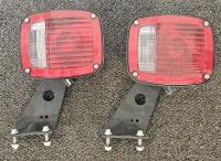 Universal 12V Tail Light Assemblies with Steel Brackets, Set of 6 Pairs - 5