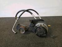 Engine Cooling System & Accessory Parts Lot: Fans, Shroud, Hoses, Compressor (all untested) & Sledgehammer - 8