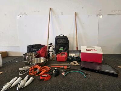 Tools, Extension Cords(tested), Eddie Bauer Sleeping Bag, Blu-ray Player (tested), & more