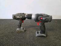 Porter Cable 18V Cordless Power Tool Set - Drills, Saws, Accessories (Used) (unable to test) - 6