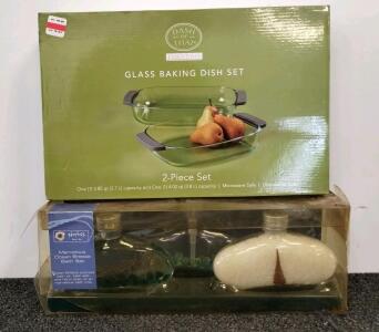 Dash of That Glass Baking Dish Set & Shonfeld&rsquo;s Ocean Breeze Bath Gift Set, Unused
