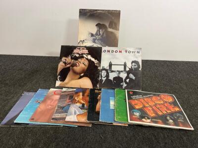 Vintage 1970s Vinyl LP Lot &ndash; Chic, Billy Joel, Wings, Donna Summer, ZZ Top, Dire Straits, More