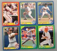 1990 Score Baseball Cards Display Box w/ Magic Motion Trivia & Rookie Cards, 1000+ Loose Cards - 2
