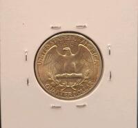 1944 Washington Silver Quarter Dollar, MS68, Monster Toned, 90% Silver, Rare High Grade - 2