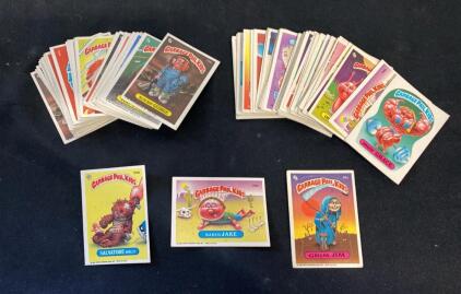 **Rare 1st Generation** Garbage Pail Kids 1986 Topps Original Series Lot, Approx. 100 Cards, Multiple Characters & Numbers