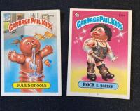**Rare 1st Generation** 1986 Topps Garbage Pail Kids Trading Cards &ndash; Approx. 100 Cards, Includes Jules Drools, Rock E. Horror, Bloated Blair - 2