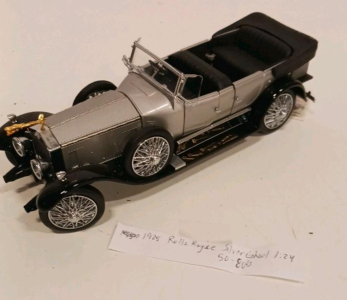 1925 Rolls-Royce Silver Ghost 1:24 Scale Die-Cast Model by Franklin Mint