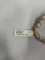 Freshwater Pearl Stretch Bracelet with Metal Beads, Serial BR28980 - 3