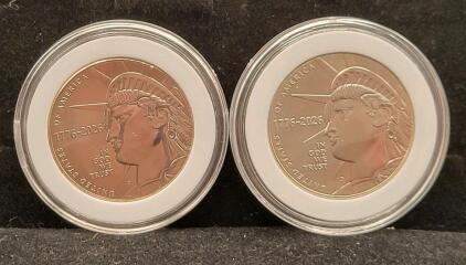 1776-2026 (250) Semiquincentenial (P&D) Half Dollars