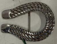 Fine Silver-Tone Necklace Chain with Spring Ring Clasp, Estimated 18 in Length, 1-2 mm Width - 5