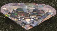 Stunning 31.65ct. White Sapphire 16x20mm Faceted Gemstone - 3