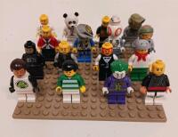 LEGO Minifigure Lot of 16 - Multipack Includes Joker, BB-8, Panda Suit, Assorted Characters