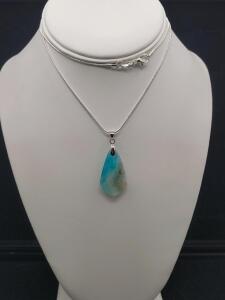 18.25ct. Natural Multicolor Onyx Agate Gemstone Necklace