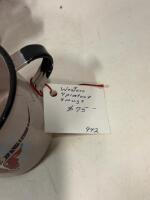 Mexican Enamelware Tableware Set - 4 Plates & 4 Mugs, Western Bull Skull Design - 6