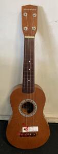 Silvertone Soprano Ukulele Model 306.12510001, 1960s, Mahogany Body, Made in Japan