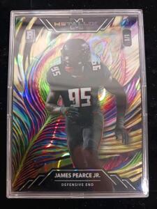 2023 Wild Card MetalLix James Pearce Jr. 1/1 Rookie Card &ndash; Defensive End, Atlanta