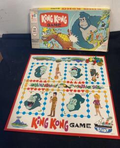 1966 Milton Bradley King Kong Board Game &ndash; Complete with Original Components