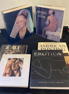Large Art Books Collection &ndash; Icart, Ars Erotica, National Gallery, Paintings in Louvre, More