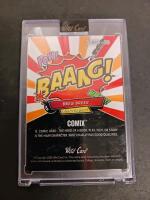 Drew Brees Wild Card COMIX BAANG! 2025 Football Card, Serial #15/18, Holofoil, Quarterback - 2