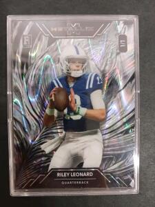 2023 Wild Card METALLIX 1/1 Riley Leonard Rookie Card - Quarterback, Indianapolis, WMMF-RL