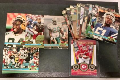 Patrick Mahomes II 2024 Donruss Champ is Here & 1990s Topps Stadium Club NFL Football Card Lot