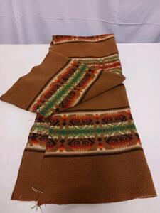 Vintage Early Pendleton Wool Blanket &ndash; Geometric Pattern