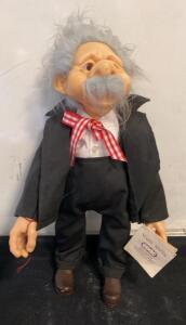Dorf Dolls Collectible Character Doll, 12" Vinyl Head, Cloth Body, Caricature Style