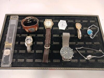 Vintage Watch Lot: Cheetah, LTD., Flex-On Band, 8 Watches, Parts & Accessories, 1970s&ndash;2000s